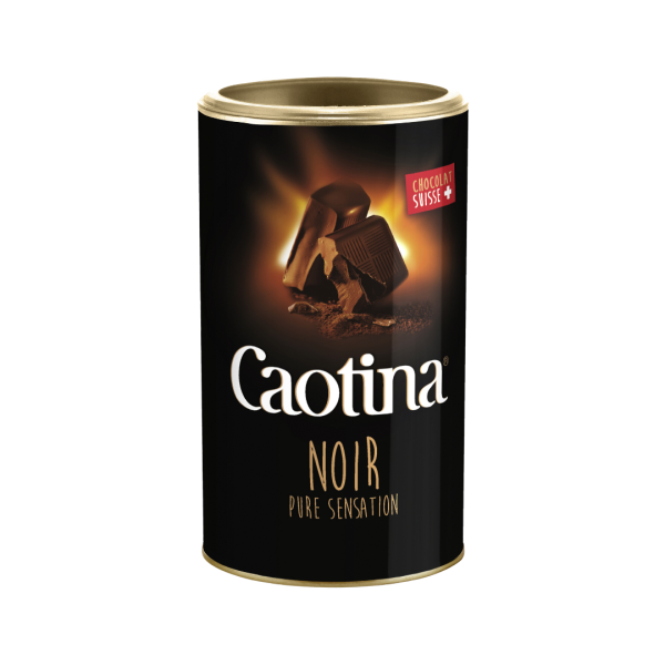 Caotina Noir Schokoladengenuß, Swiss Premium Chocolate Drink